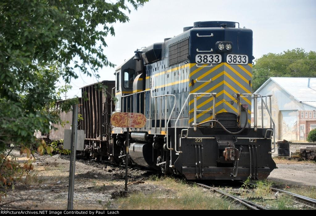 Tied down work train